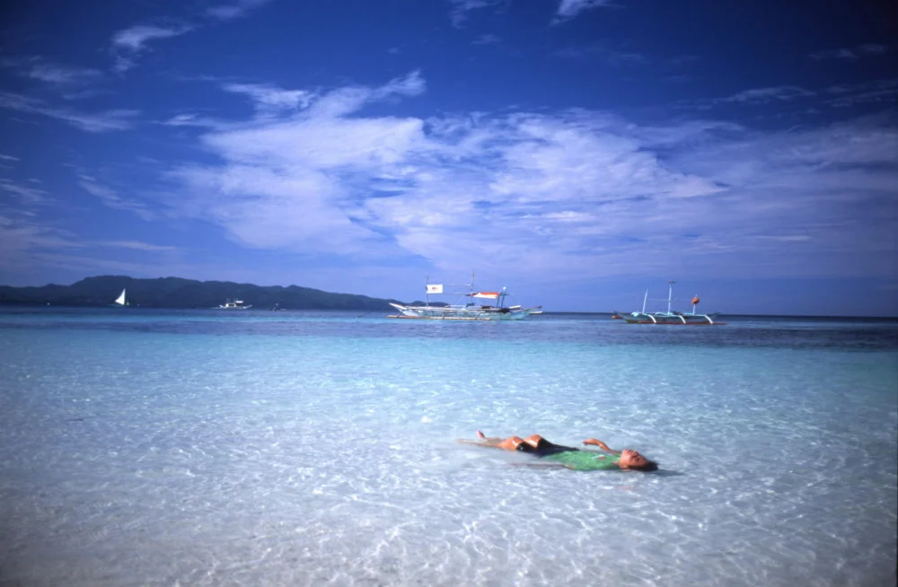 Best Tourist Attractions in Philippines 2024 Floating-on-Boracay-Beach