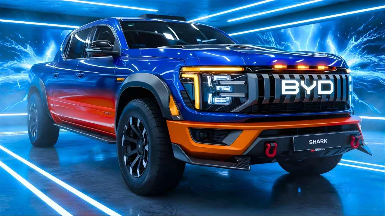 2027 BYD Shark Pickup Promises Strong Towing, Long Range, And Advanced Driving Technology